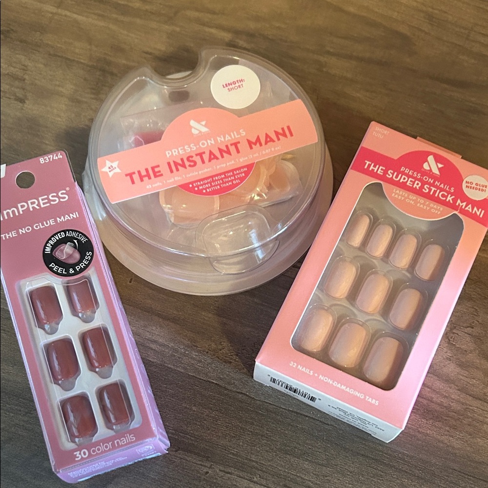 imPRESS and Olive and June Pink Press-On Nail Collection